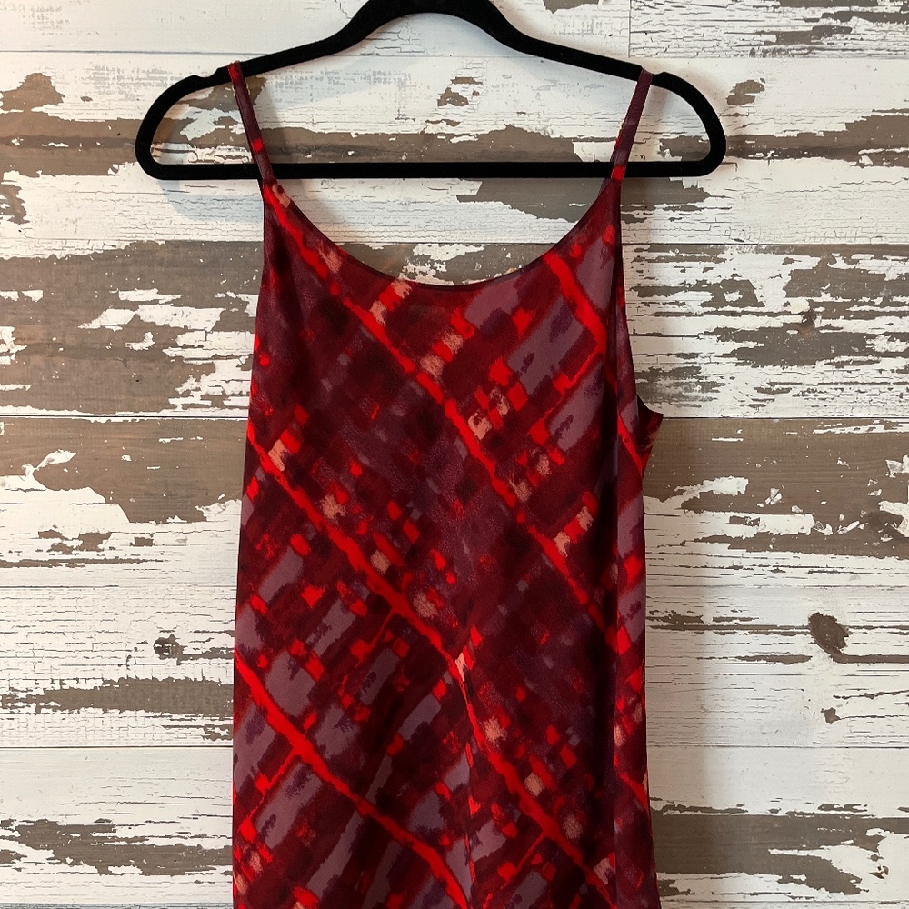 CAbi Style 3086 Maroon Red Cherish Cami Tank Size Large